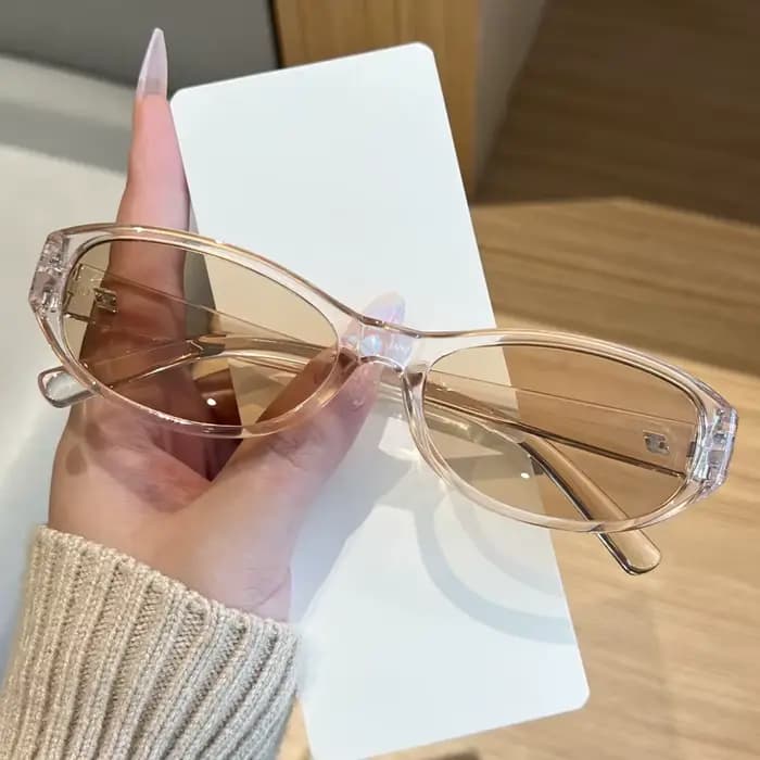 Lunettes de soleil carrées tendance, nouveau Style, petite monture, haut de gamme, résistantes aux U