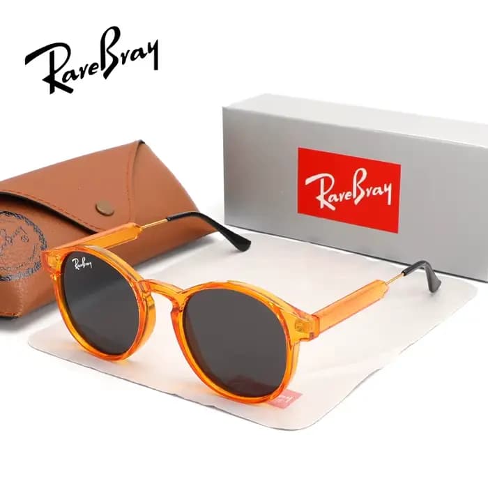 RareBray Vintage noir cercle lunettes De soleil concepteur lunettes rondes Anti UVA lunettes De sole