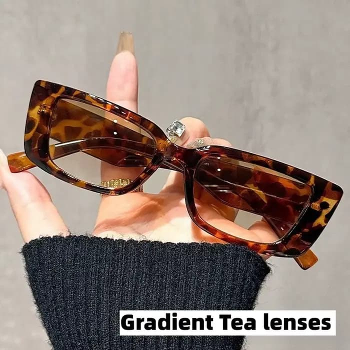 Nouvelles Lunettes de Soleil Classiques Style INS pour Femmes 2026 avec Dioptries Supplémentaires, M