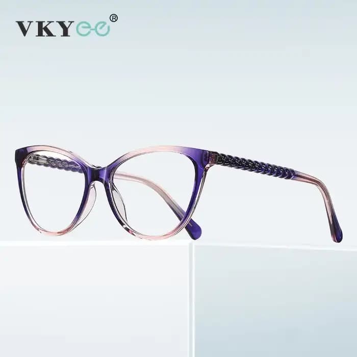 VICKY nouveau œil de chat lecture Prescription lunettes femmes coloré lunettes myopes hypermétropie