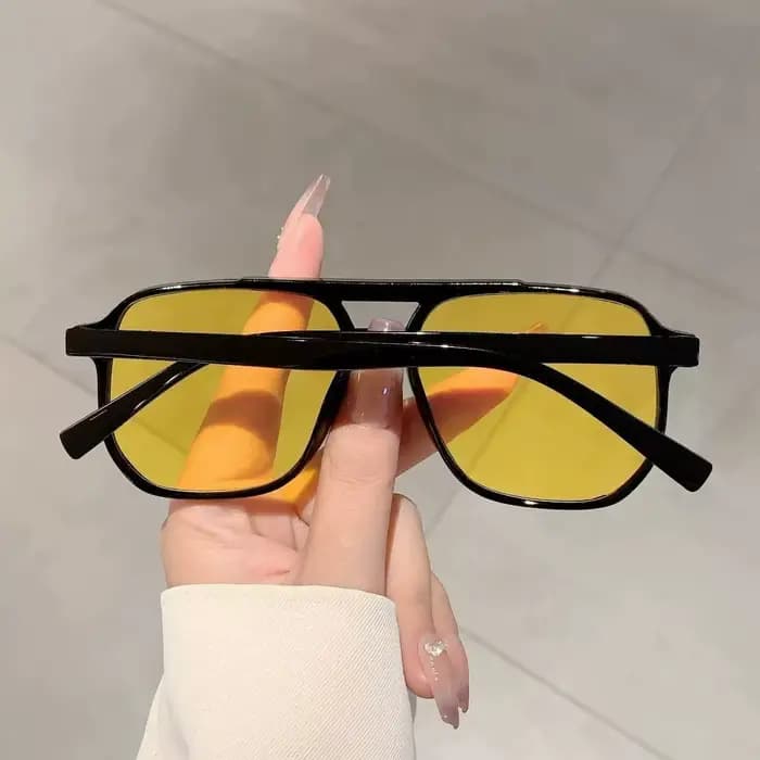Lunettes de soleil tendance pour femmes, UV400, Anti-Ultraviolet, unisexe, élégantes, à Double faisc