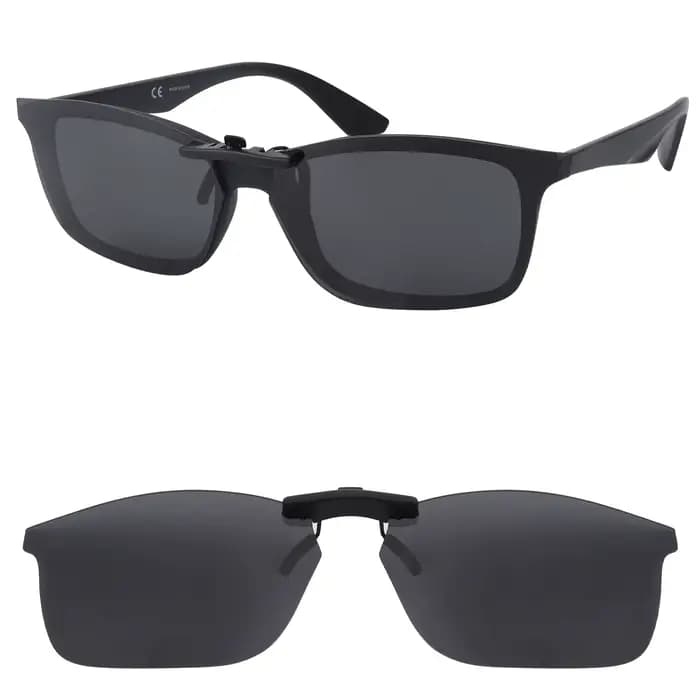 Rarayvix – lunettes de soleil polarisées à clipser, verres compatibles avec Ray-Ban RB7047 54mm RB70