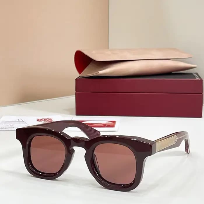 Lunettes de soleil ovales Devaux de la collection Classique Décade pour hommes, fabrication vintage,