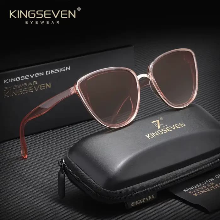 Lunettes de soleil triangulaires KINGSEVEN pour femme – Accessoire de luxe et de loisirs, idéales po
