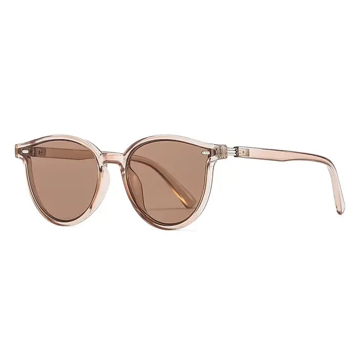 Lunettes de soleil polarisées rondes pour femmes, design rétro de marque, lunettes de soleil pour ho