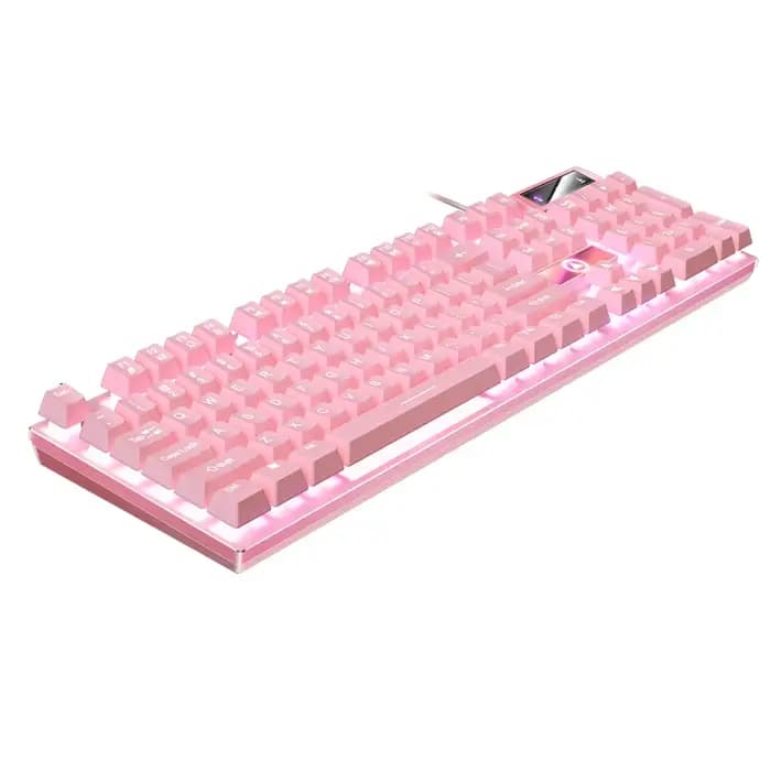 Clavier de jeu filaire USB, 104 touches compatibles avec ordinateur/ordinateur/PC Windows, conceptio