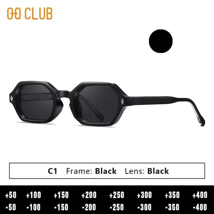 O-Q CLUB Designer Lunettes de soleil de luxe Marques Vintage Lunettes pour homme Lunettes de soleil
