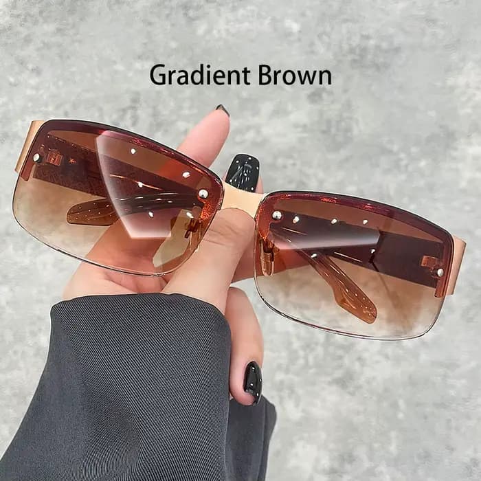 Lunettes de soleil dégradées tendance pour hommes et femmes, idéales pour la course, l'alpinisme, la