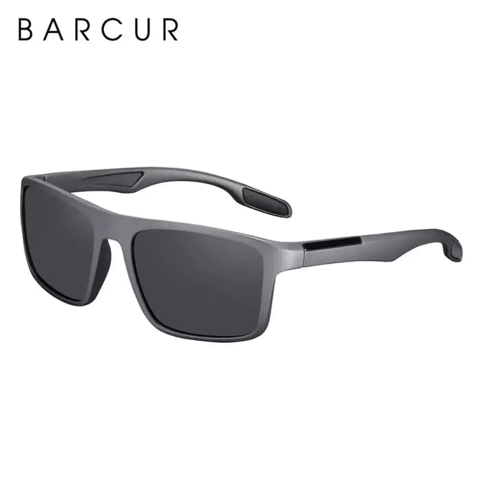 BARCUR marque lunettes de soleil hommes TR90 cadre ultraléger polarisé Vintage lunettes de soleil po
