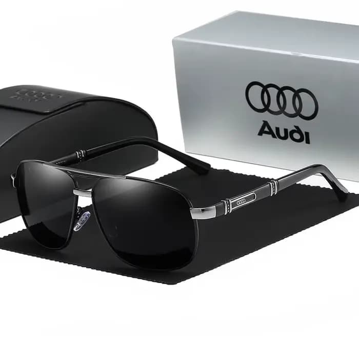 Pour Audi A4 A6 A8 Q5 Q7 haut de gamme hommes de luxe conduite lunettes de soleil polarisées marque