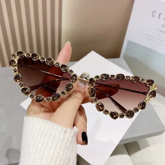Lunettes De soleil œil De chat Design De luxe femmes hommes mode Vintage marque lunettes De soleil c