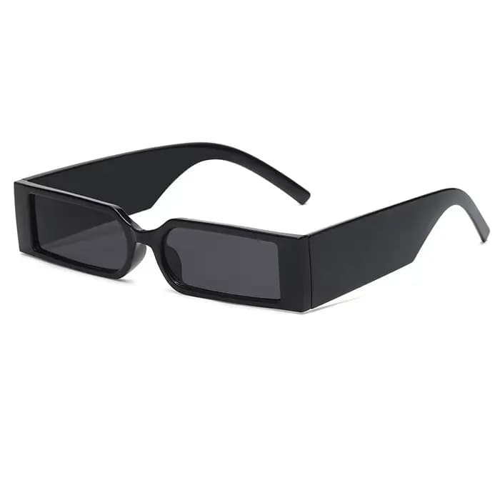 Lunettes de soleil vintage rectangulaires pour femmes, style hip-hop, design de marque tendance, pro