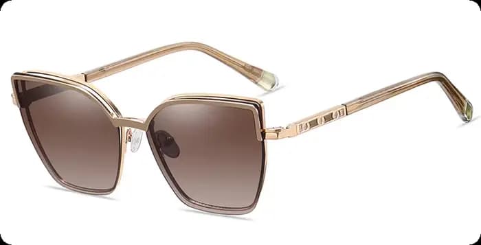 Lunettes de myopie optiques à Clip magnétique pour femmes 2 en 1, lunettes de soleil polarisées à la