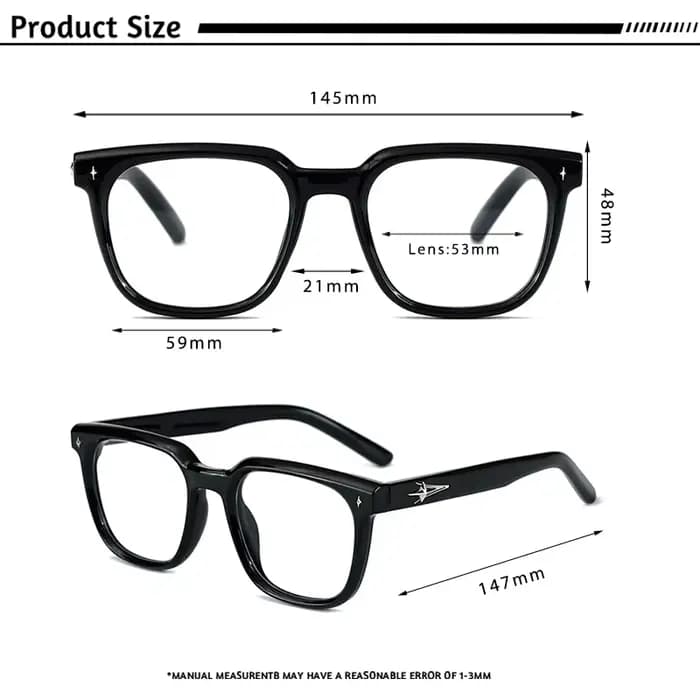 CATERSIDE lunettes à lumière plate hommes marque Design TR90 montures carrées lunettes femmes affair