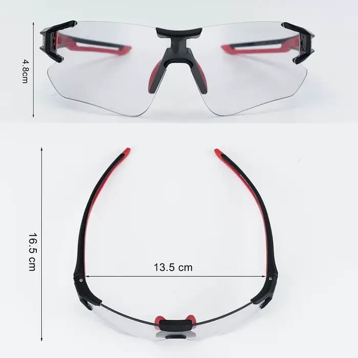 ROCKBROS lunettes de cyclisme photochromiques lunettes de soleil de sport pour hommes lunettes de vé