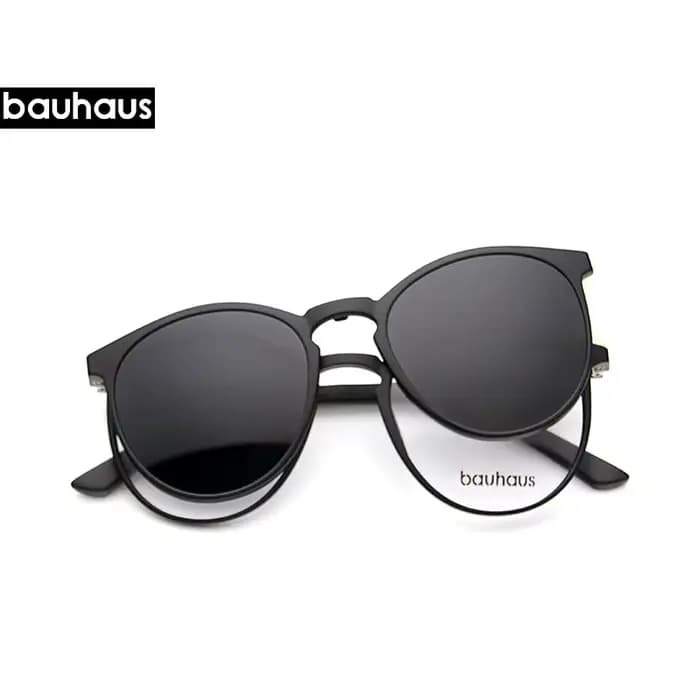 Lunettes de soleil anti-absorbe ouissement pour détenus myopes, lunettes magnétiques vintage, lunett