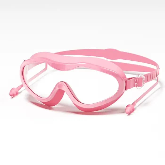 Lunettes de natation à grande monture, imperméables haute définition, antibuée, galvanisées, anti UV
