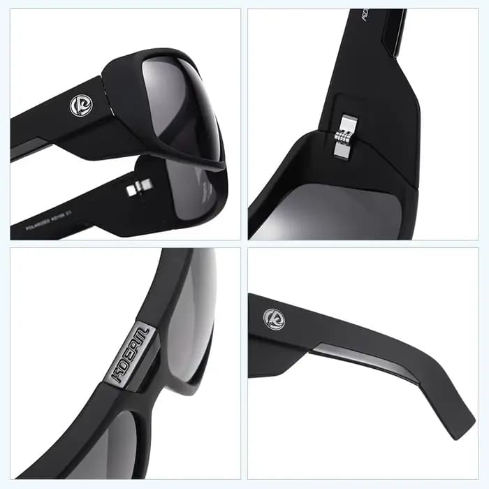 KDEAM Muscle Car Styling et performances sérieuses lunettes de soleil polarisées pour hommes lunette