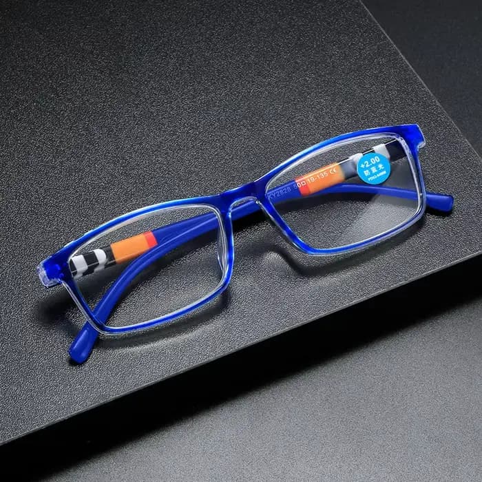 Nouvelle mode impression anti-bleu presbyte lunettes printemps jambe presbyte lunettes HD presbyte l