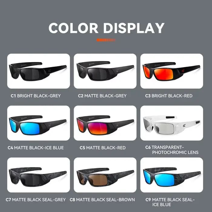 Kaenon Lunettes de soleil de sport polarisées pour hommes et femmes, idéales pour la conduite, la pê