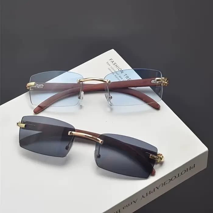6 lunettes de mode rétro, accessoires photo de mode, lunettes décoratives pour hommes
