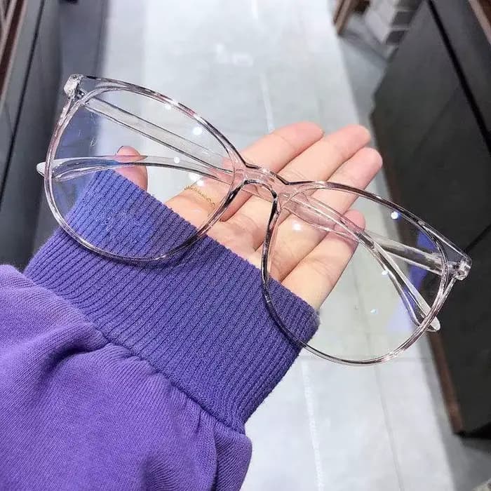 Lunettes d'ordinateur transparentes, monture pour femmes et hommes, Anti lumière bleue, rondes, bloc