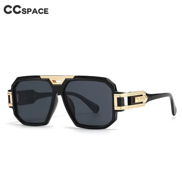 Lunettes de soleil de marque de luxe pour hommes, Design Vintage, surdimensionnées, nuances masculin