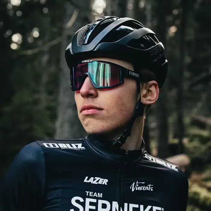 B BLIZ Fusion Lunettes de soleil de cyclisme polarisées – 3 lentilles interchangeables pour vélo de