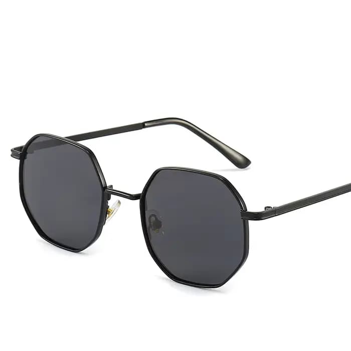 RUOBO hexagone lunettes De soleil polarisées pour hommes femmes marque Design conduite miroir Surfac