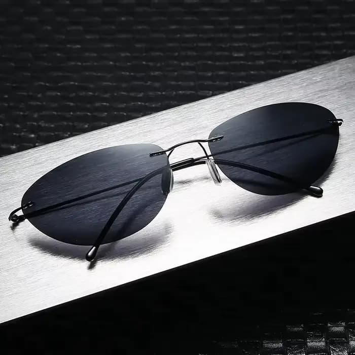 Lunettes de soleil polarisées classiques style Agent Smith pour hommes, idéales pour le cyclisme et