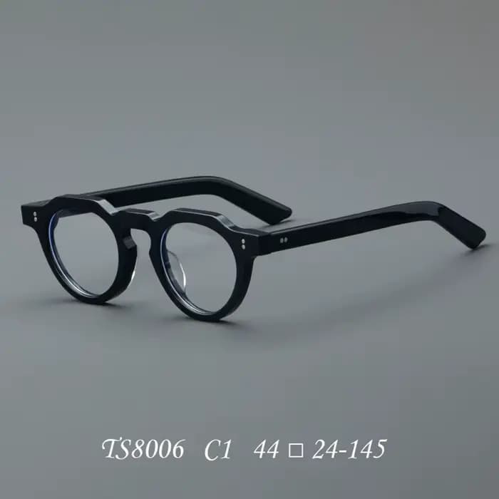 Lunettes optiques rétro en acétate pour hommes et femmes, montures de lunettes, mode européenne et a
