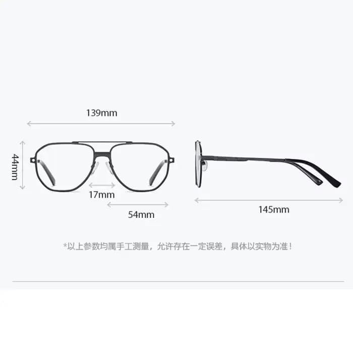 Ceofy hommes femmes mode lunettes cadre rétro polarisé Vision nocturne soleil pince aimant optique l