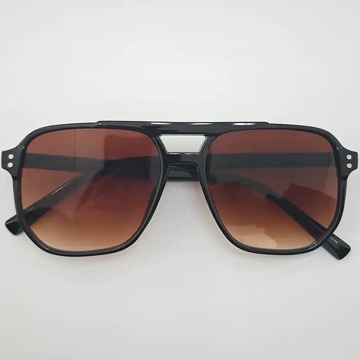 Lunettes de soleil carrées rétro pour femmes et hommes, lunettes de soleil polygonales noires vintag
