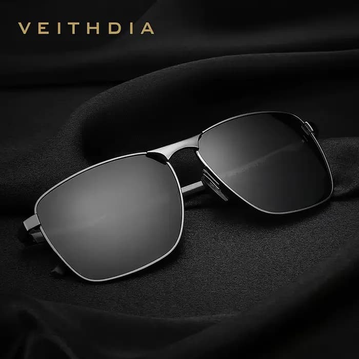 Lunettes de soleil de sport vintage pour hommes de la marque VEITHDIA, verres polarisés UV400, acces