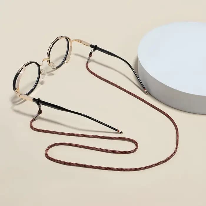 5ps réglable lunettes sangle support anti-dérapant lunettes cordon corde, sport lunettes de soleil c