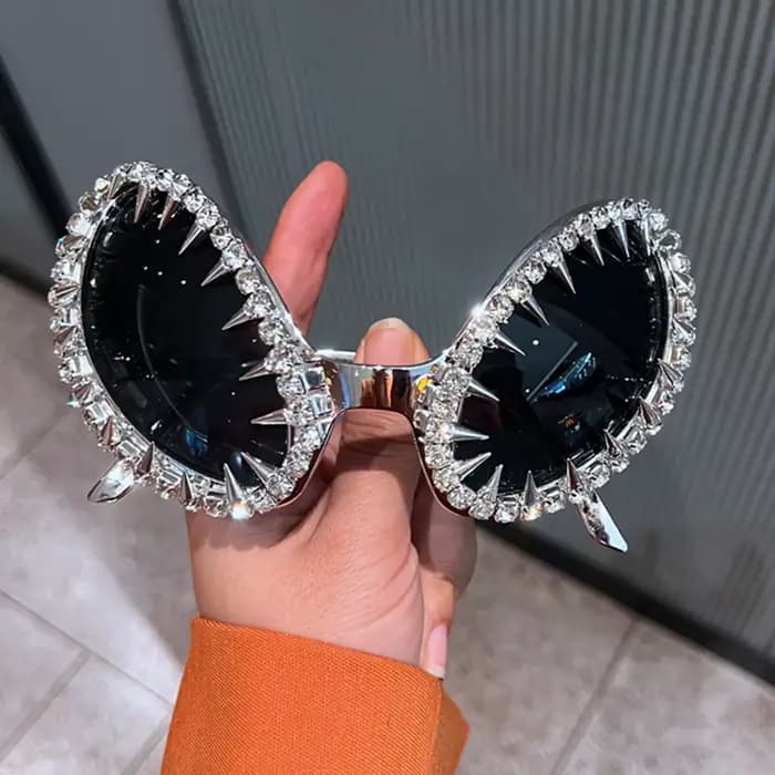 Lunettes de soleil extraterrestres pour hommes et femmes, lunettes de soleil de style boule, métal J