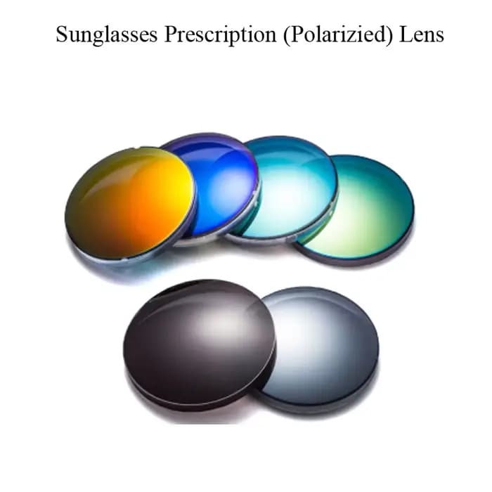 Lunettes De soleil De prescription asphériques Cr-39, verres De couleur fins, myopie/presbytie, indi