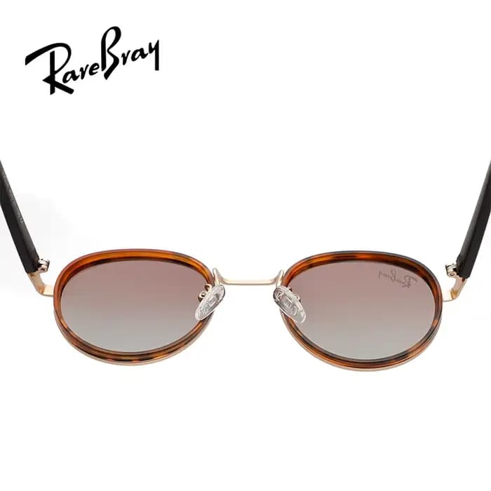 Lunettes de soleil classiques rondes RareBray, UV400, polarisées, lunettes de mode de haute qualité,