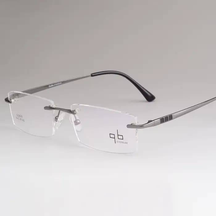 BCLEAR classique mode alliage hommes cadre optique sans monture mâle lunettes montures affaires nouv