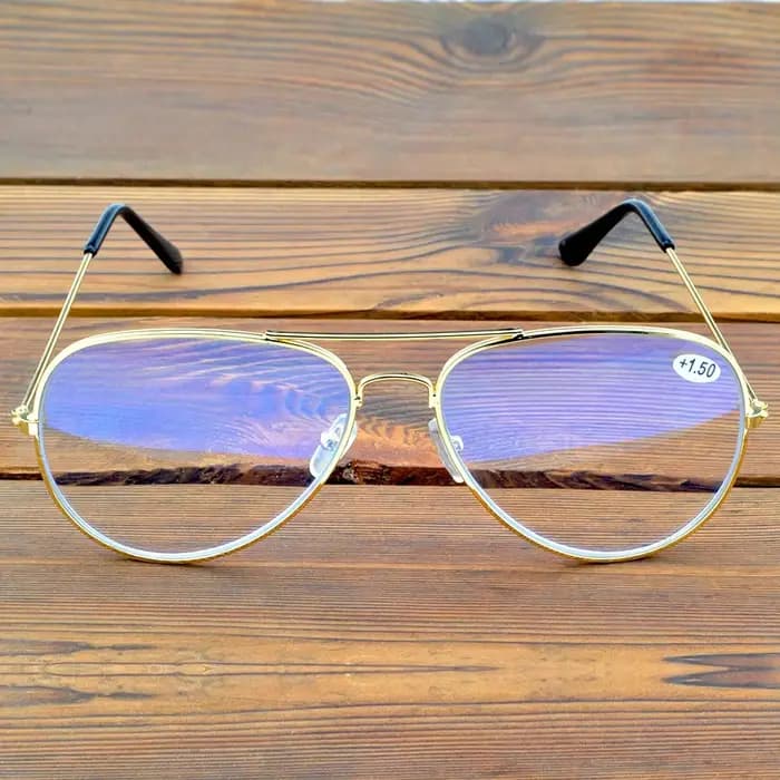 Lunettes de lecture surdimensionnées à Double pont, Style pilote, voir près de N loin, lunettes de l
