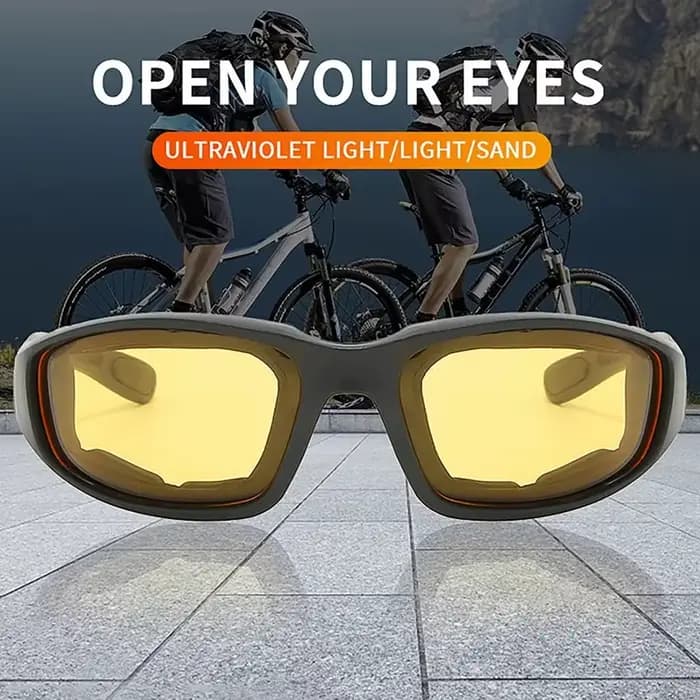 Lunettes de cyclisme en plein air, protection des yeux, lunettes de ski, lunettes de soleil tactique