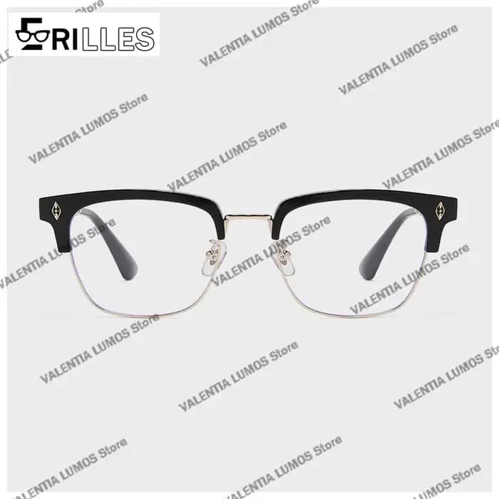Lunettes à monture TR surdimensionnées à la mode pour hommes, blocage de la lumière bleue, design d'