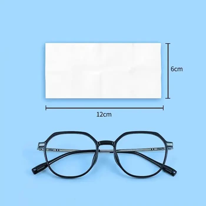 100 lingettes nettoyantes pour lunettes, lunettes de soleil, écran de téléphone portable, pré-humidi