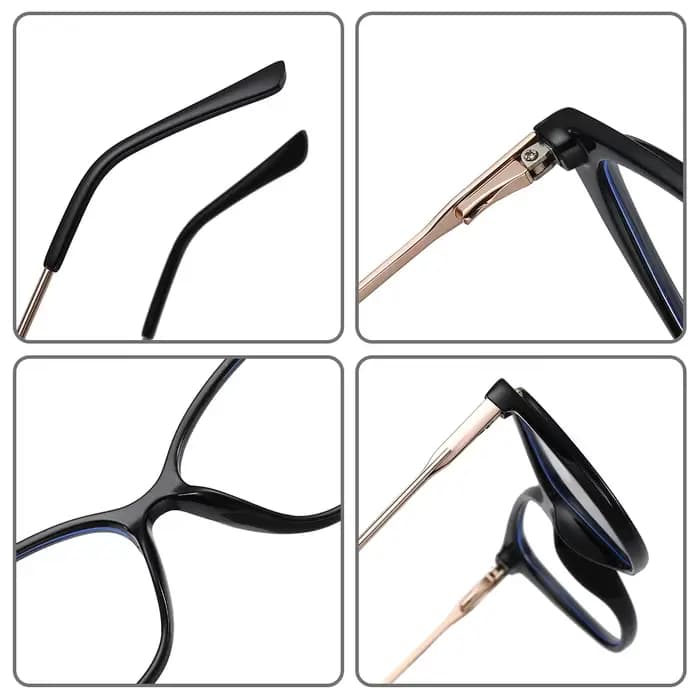 YIMARUILI mode papillon TR90 alliage lunettes myopes rétro Ultra-léger oeil de chat optique Prescrip
