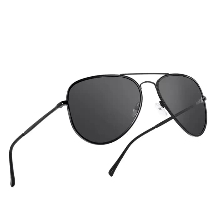 MAXJULI Lunettes de soleil polarisées pour grandes têtes hommes femmes 8123