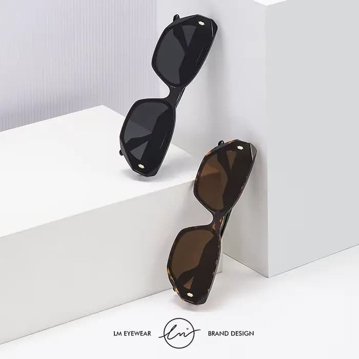 LM-Lunettes de soleil polarisées œil de chat pour femme, lunettes pour femme, haute qualité, TR90, U