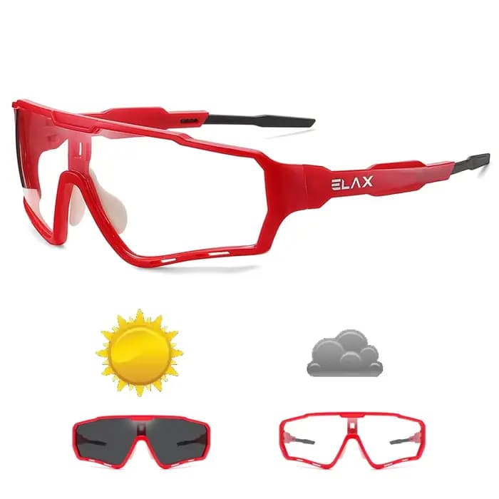Lunettes de soleil photochromiques hommes femmes lunettes de soleil lunettes de pêche UV400 cyclisme