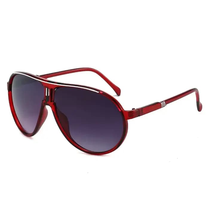 Lunettes de soleil rétro Sports de plein air lunettes ultralégères UV400 lunettes de soleil de luxe
