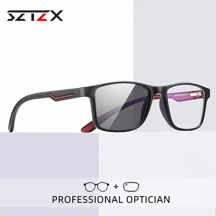 SZTZX nouvelles lunettes de lecture photochromiques TR90 mode Anti-lumière bleue lunettes optiques m