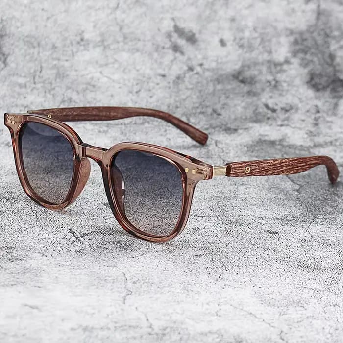 Nouvelles lunettes de soleil vintage pour hommes, monture PC, verres classiques de marque, verres tr